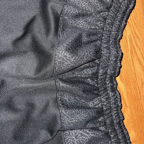 Rare Vintage Nike Air Jordan Black Elephant Print Basketball Shorts Large - Picture 6 of 9